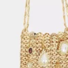 1969 guld nano taske med charms