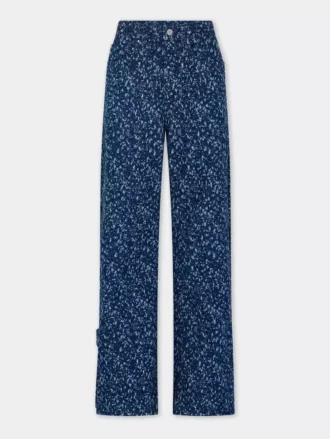 Baggy jeans med lige ben