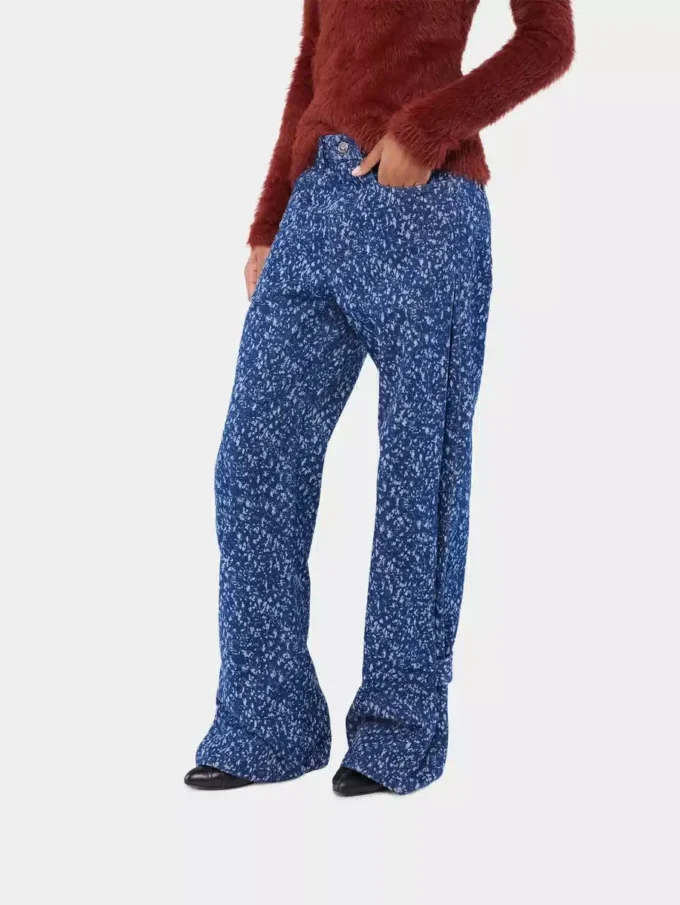 Baggy jeans med lige ben