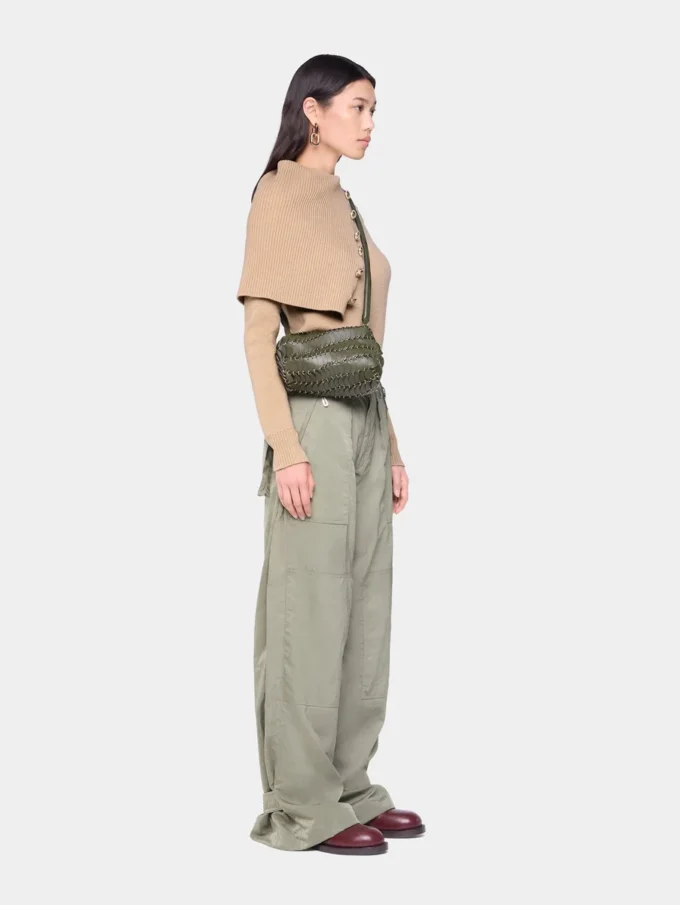 Beige sweater i uld