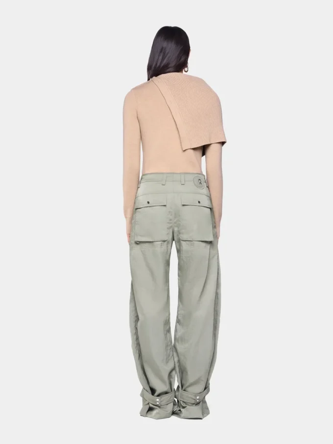 Beige sweater i uld