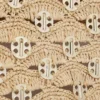 Beige totebag i raffia