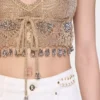 Bralette i hæklet stof