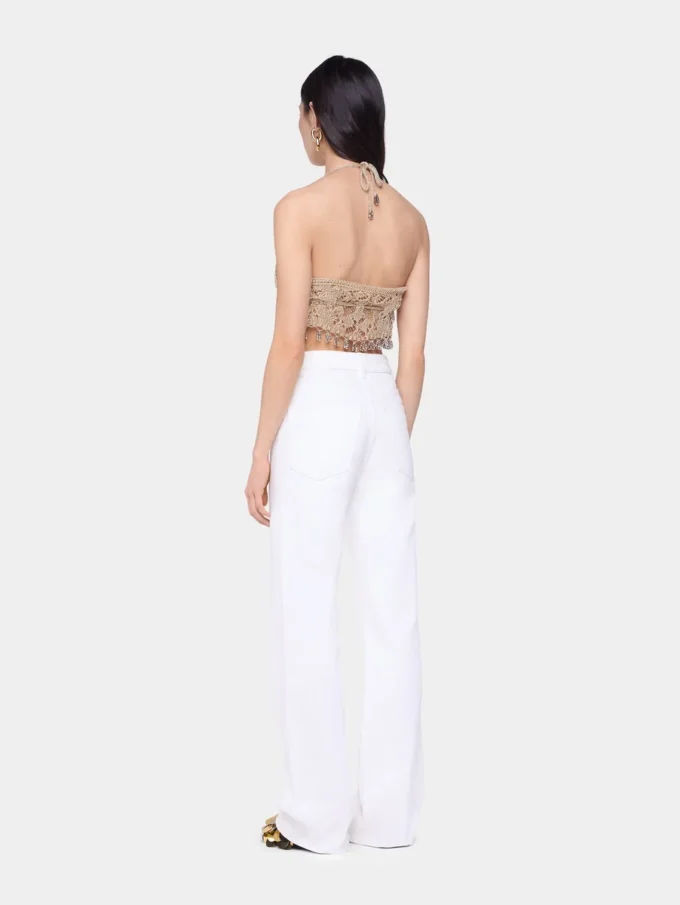 Bralette i hæklet stof