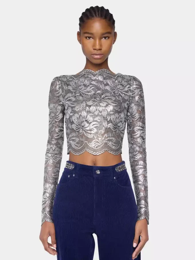 Crop top i blonder