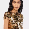 Den guldfarvede Sparkle disc-top