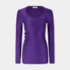 Drapede jerseybluse