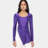 Drapede jerseybluse