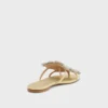 Flade sandaler med strass