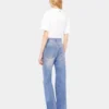 Flared jeans pyntet med 1969-skiver