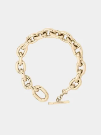 Guld XL Link halskæde