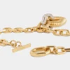Guld xl link halskæde