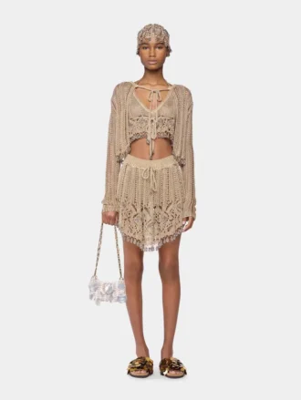 Hæklet cardigan