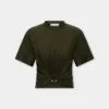 Kort T-shirt i jersey