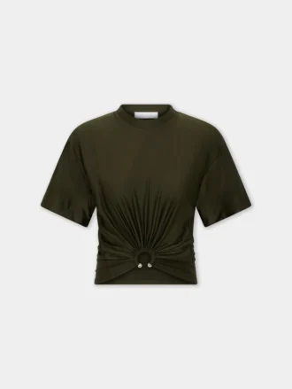 Kort T-shirt i jersey