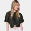 Kort T-shirt i jersey