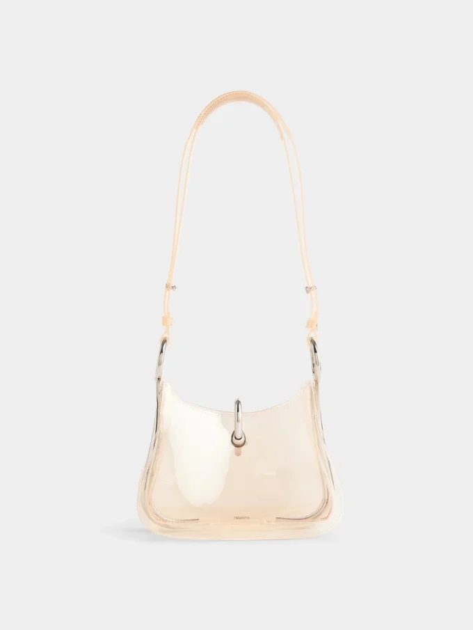Lille gennemsigtig ringtaske