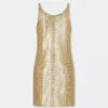 Mini tank top kjole i mesh