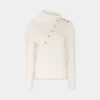Offwhite sweater i uld