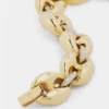 Otte tykke tofarvede armbånd