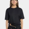 Oversize piercing-T-shirt