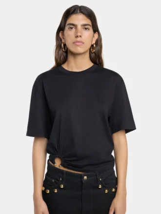 Oversize piercing-T-shirt