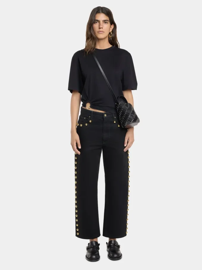 Oversize piercing-T-shirt