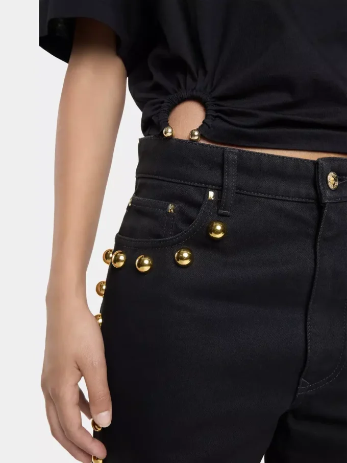 Oversize piercing-T-shirt