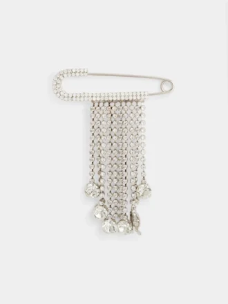 Pin-vedhæng med strass