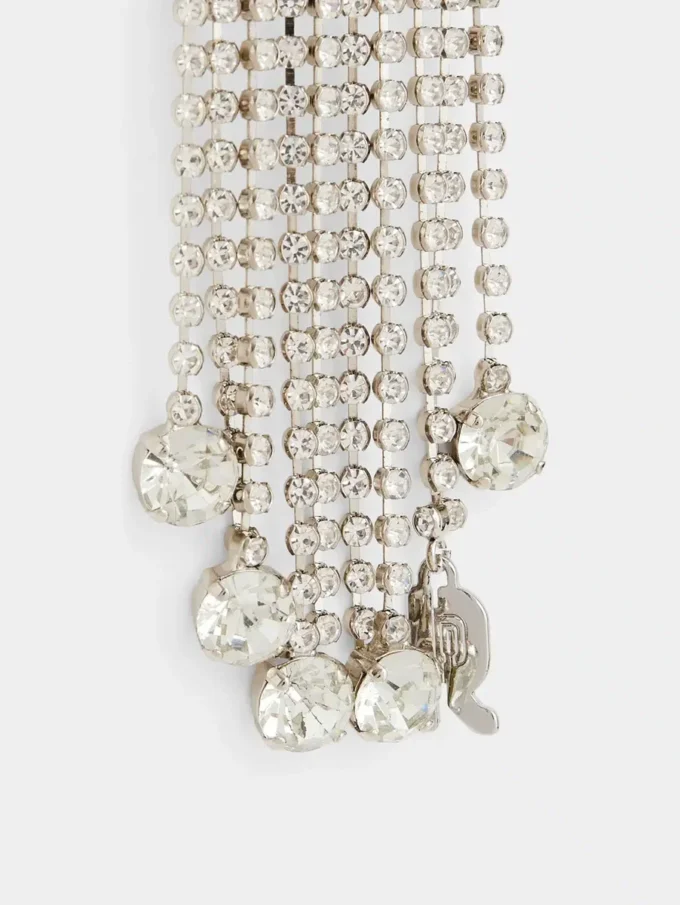Pin-vedhæng med strass