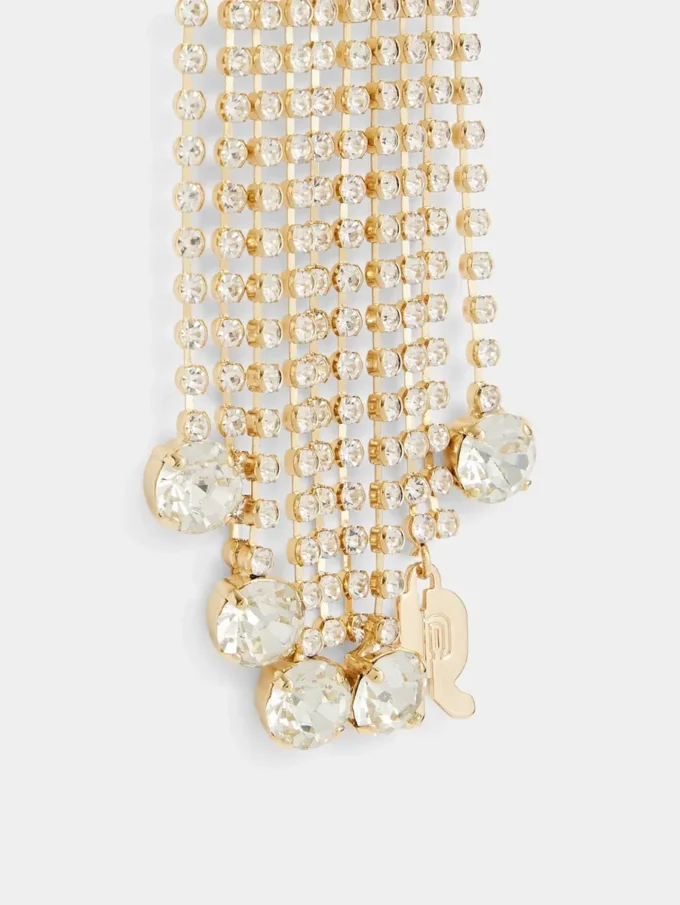 Pin-vedhæng med strass