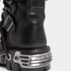 Rabanne x New Rock sorte støvler