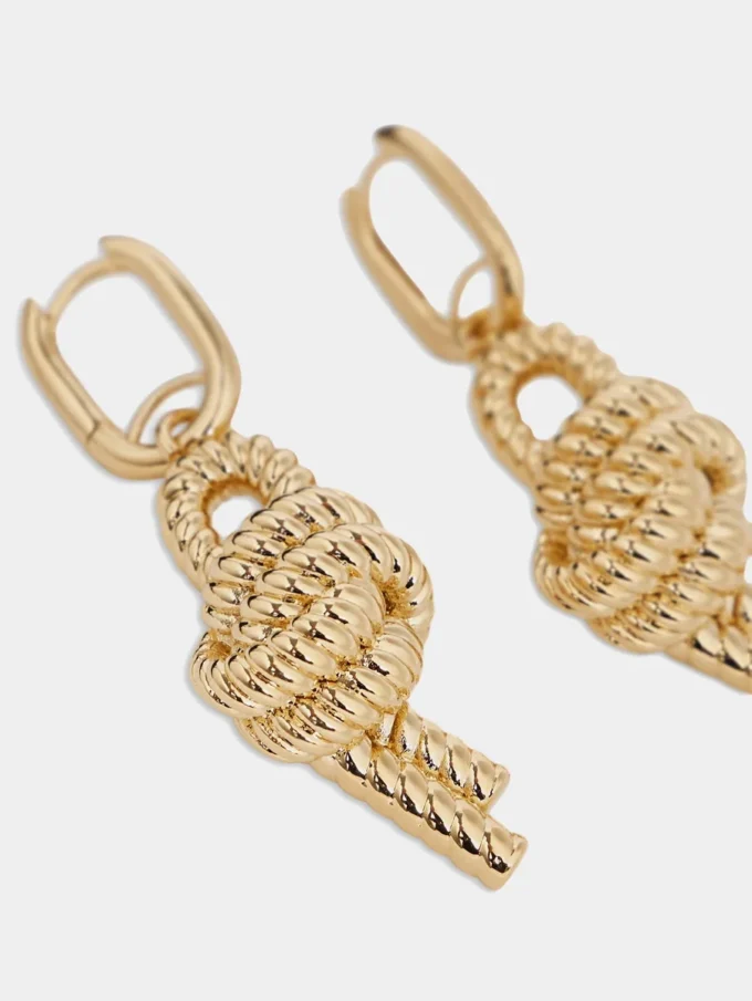 Øreringe med marineknot