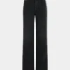 Signatur-jeans i sort med 1969-skiver