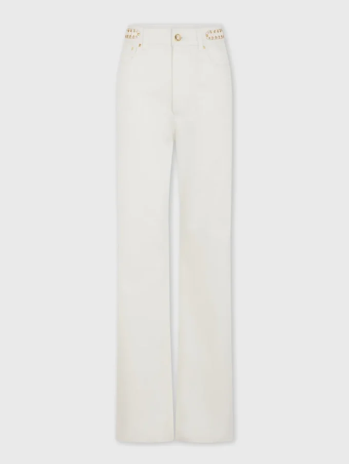 Signatur offwhite jeans med 1969-skiver