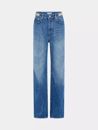 Signaturjeans med 1969 metalskiver