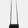 Sort Paco crossbody lædertaske
