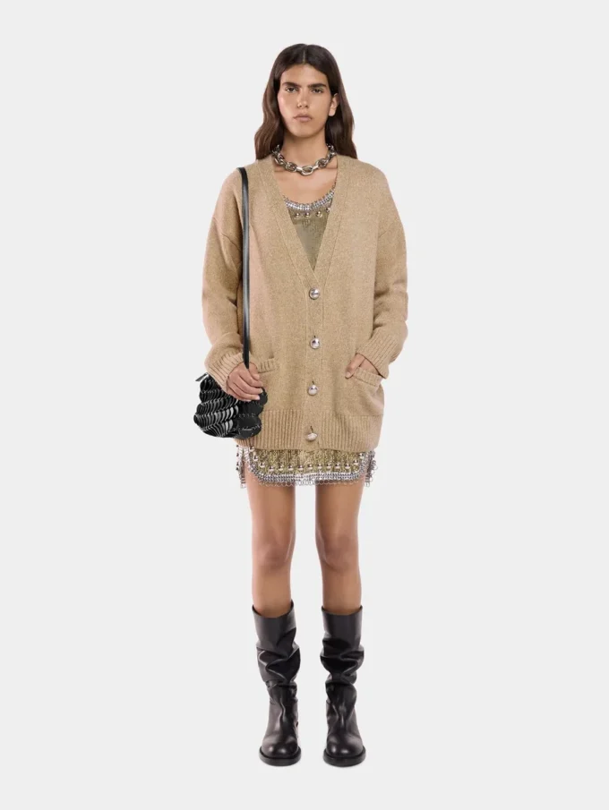 Sort Paco crossbody lædertaske