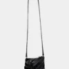 Sort Paco crossbody lædertaske