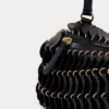 Sort Paco crossbody lædertaske