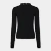 Sort sweater i uld