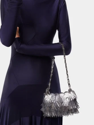 Sparkle nano metallic pels taske