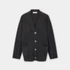 Strikket cardigan i uld og kashmir