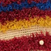 Tote bag i raffia med stropper