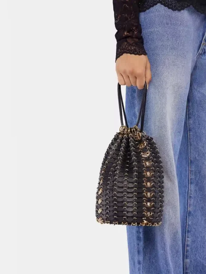Vendbar Flip-taske i læder