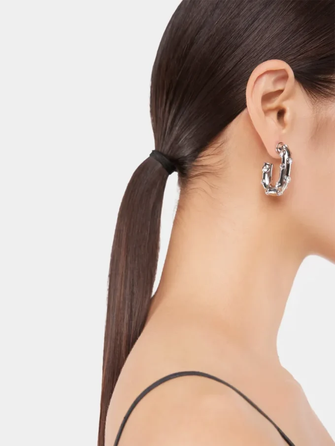 XL Link strass øreringe