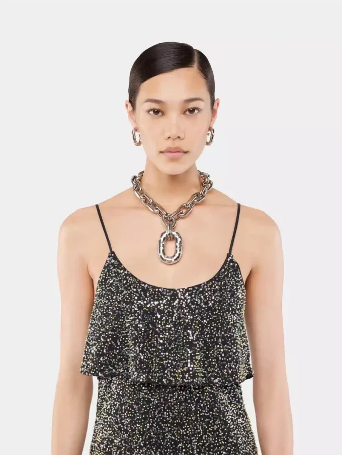 XL Link strass øreringe