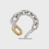 XL Link tofarvet armbånd