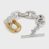 XL Link tofarvet armbånd